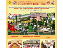 Tablet Screenshot of boersenhof.at